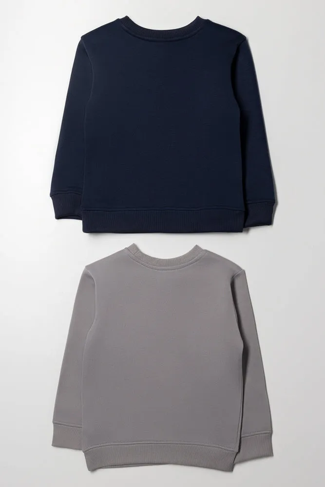 Sonic 2 Pack Tracktops Navy And Grey sold by Ackermas product image thumbnail 4