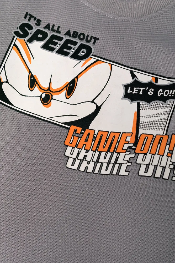 Sonic 2 Pack Tracktops Navy And Grey sold by Ackermas product image thumbnail 3