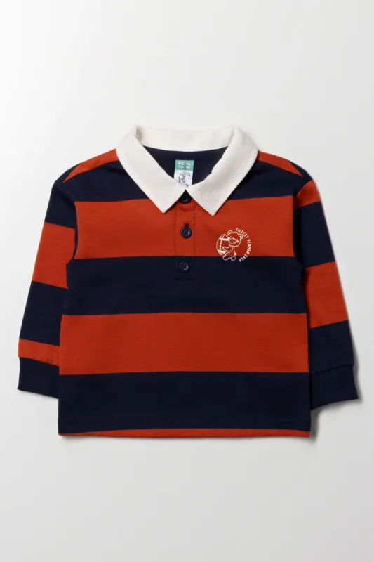 Long Sleeve Golfer Red And Navy sold by Ackermas