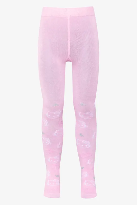 Hello Kitty Tights Pink sold by Ackermas