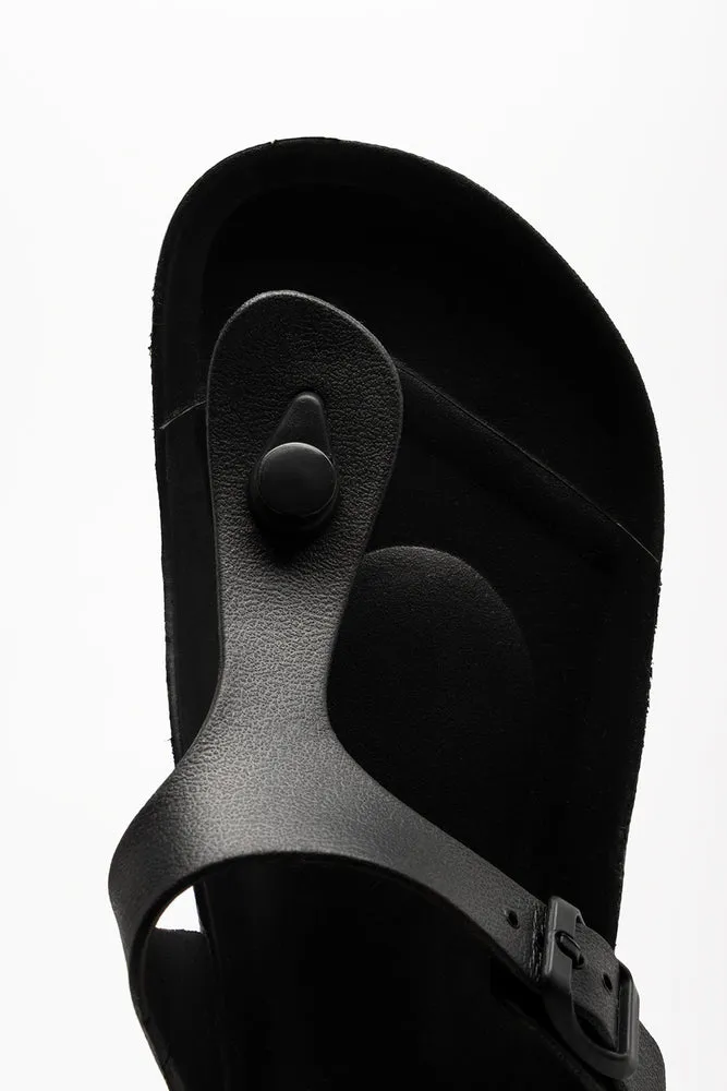 Thong Moulded Sandals Black sold by Ackermas product image thumbnail 5