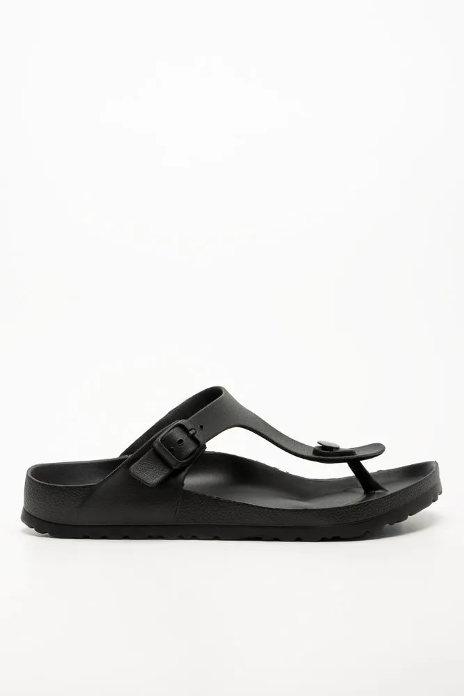 Thong Moulded Sandals Black sold by Ackermas product image thumbnail 2