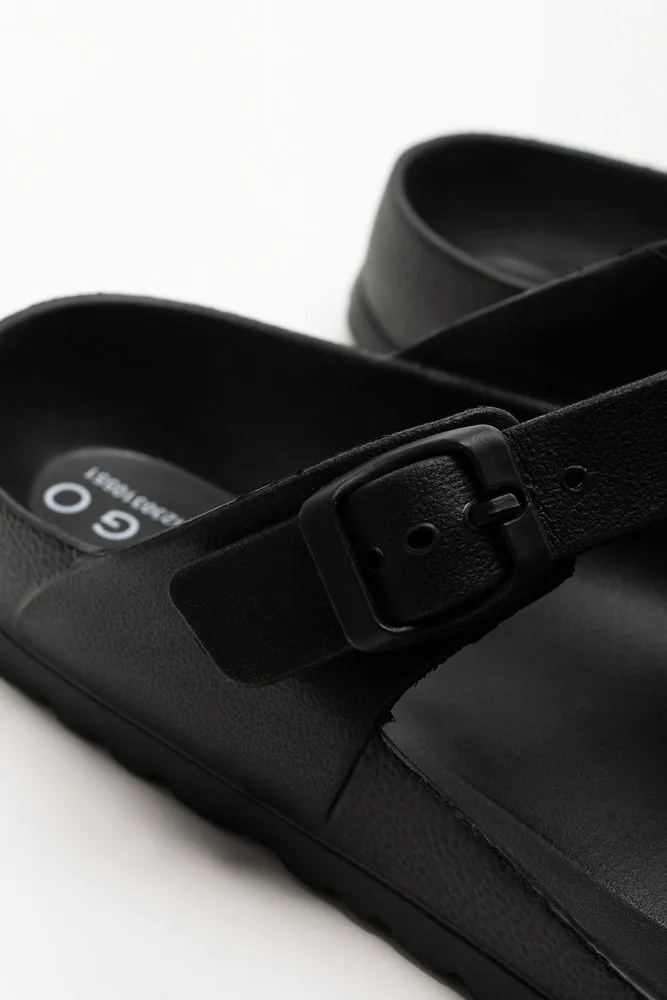 Thong Moulded Sandals Black sold by Ackermas product image thumbnail 4