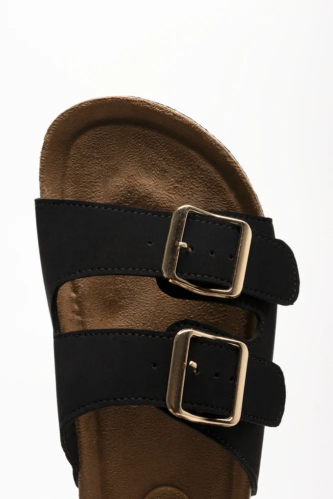 Double Strap Sandal Black sold by Ackermas product image thumbnail 5