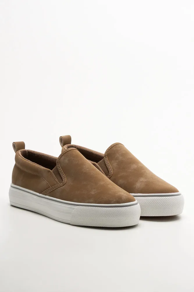 Slip On Sneakers Natural sold by Ackermas