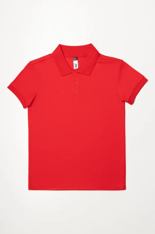 Short Sleeve Golfer Red sold by Ackermas
