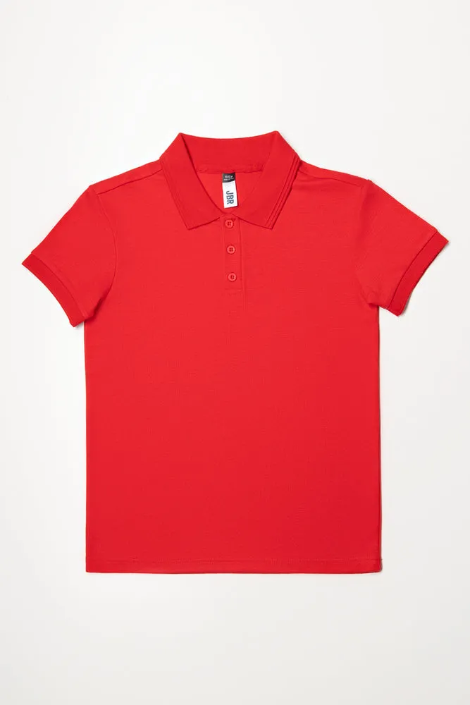 Short Sleeve Golfer Red sold by Ackermas