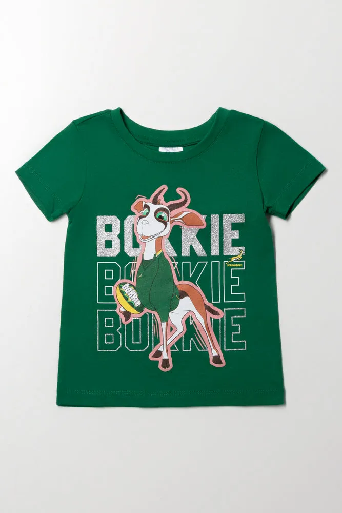Bokkie T-Shirt Green sold by Ackermas