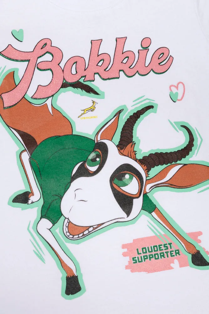 Bokkie T-Shirt White sold by Ackermas product image thumbnail 2