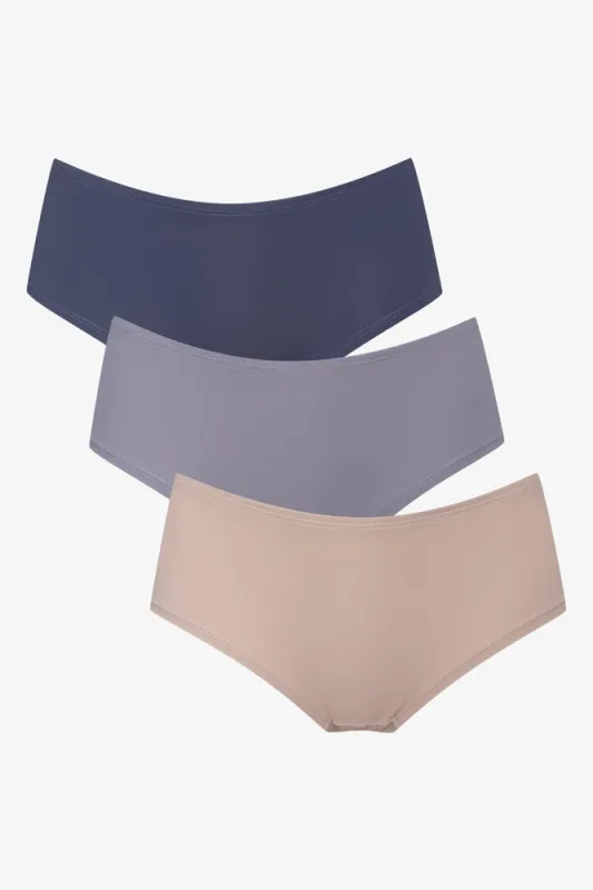 3 Pack Boyleg Blue, Grey And Natural sold by Ackermas