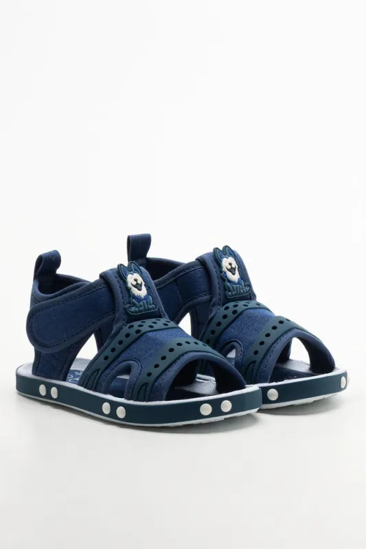 Dog Foxing Sandals Blue sold by Ackermas