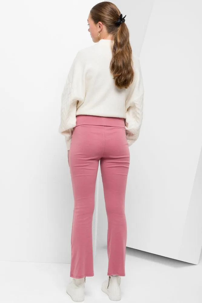Flare Leggings Pink sold by Ackermas product image thumbnail 3