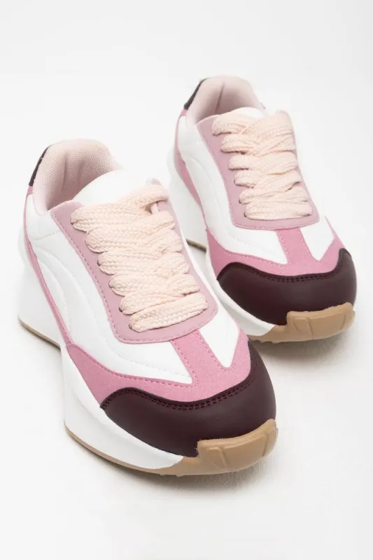 Colourblock Trainer Pink sold by Ackermas