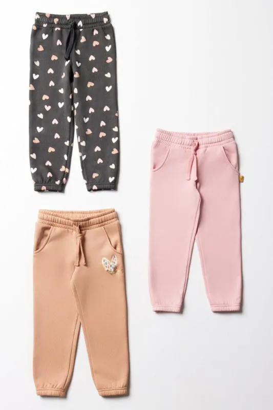 3 Pack Heart Trackpants Natural sold by Ackermas