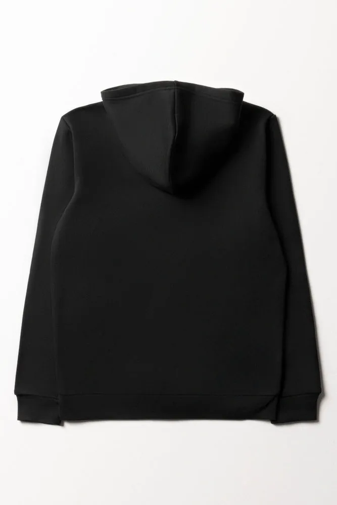 Zip Through Hooded Tracktop Black sold by Ackermas product image thumbnail 3