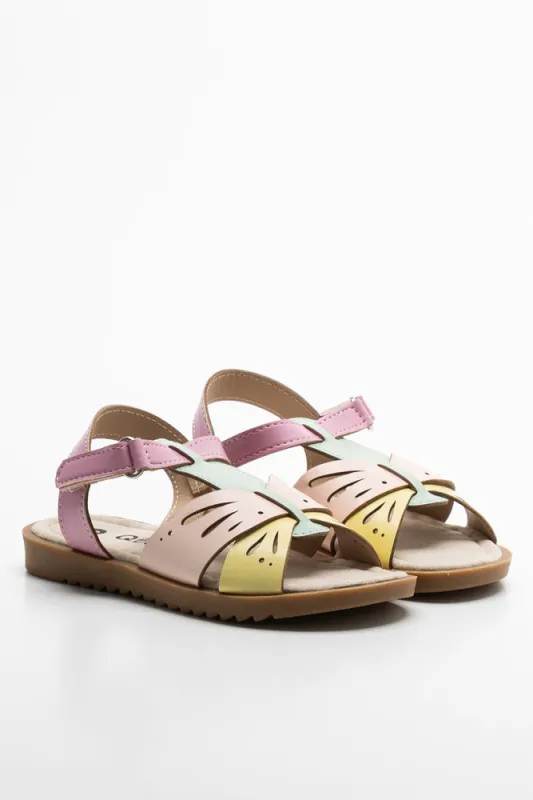 T Bar Sandal Pink sold by Ackermas