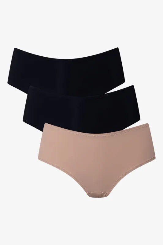 3 Pack Smooth Boylegs Black And Natural sold by Ackermas