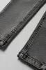 Skinny Fit Jeans Ripped Charcoal sold by Ackermas