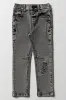 Skinny Fit Jeans Ripped Charcoal sold by Ackermas
