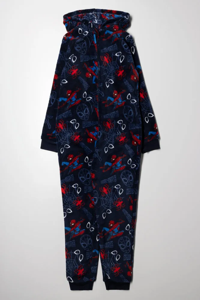 Spider-Man Onesie Navy sold by Ackermas