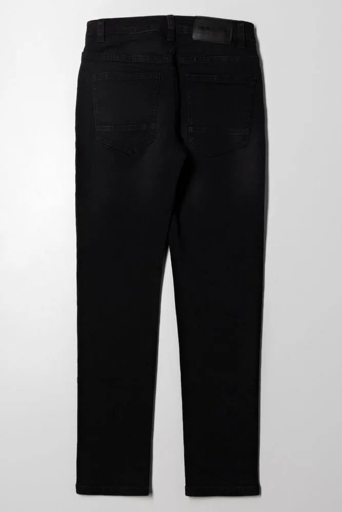 5PKT SKINNY DENIM - BLACK sold by Ackermas product image thumbnail 4
