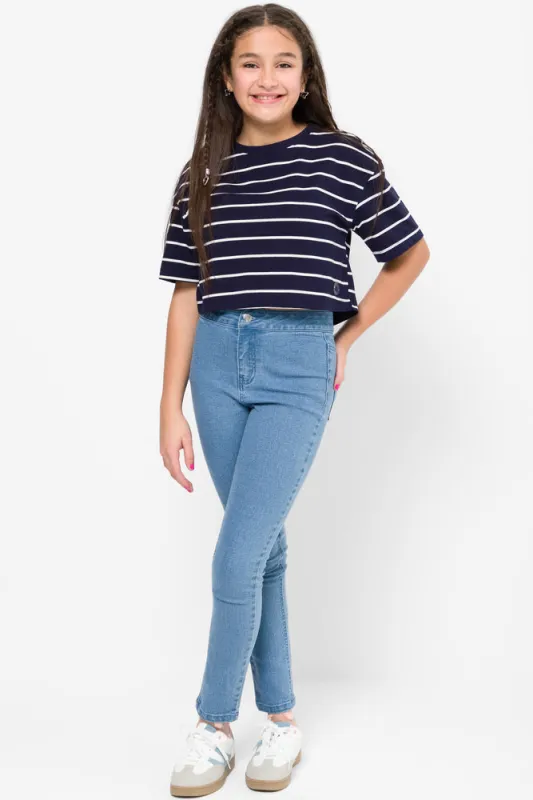 DENIM TUBE MID WASH sold by Ackermas