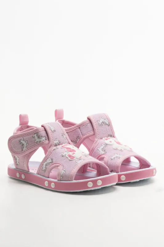 Unicorn Foxing Sandals Pink sold by Ackermas