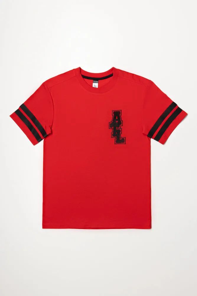 Short Sleeve T-Shirt Red sold by Ackermas