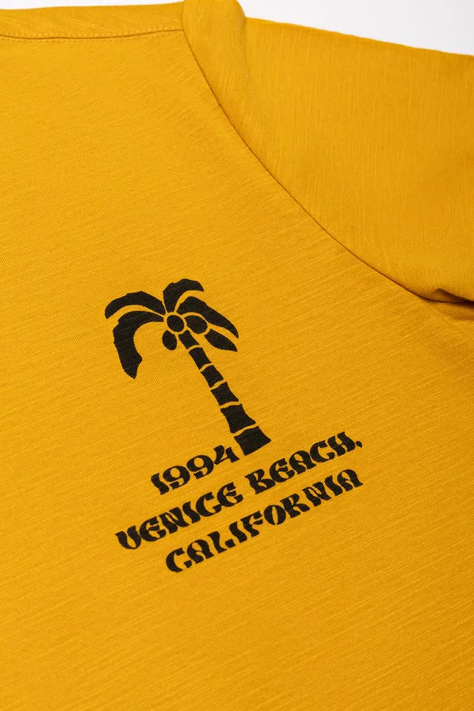Short Sleeve T-Shirt Yellow sold by Ackermas product image thumbnail 2