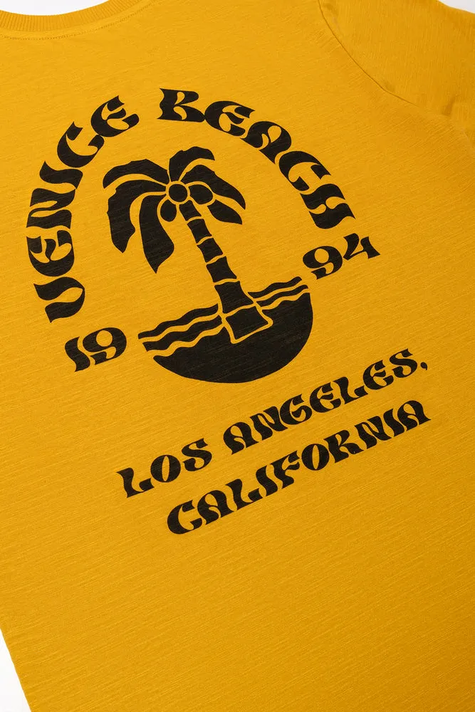 Short Sleeve T-Shirt Yellow sold by Ackermas product image thumbnail 3