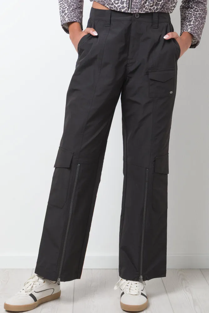 Cargo Pants With Zip Detail Black sold by Ackermas product image thumbnail 2