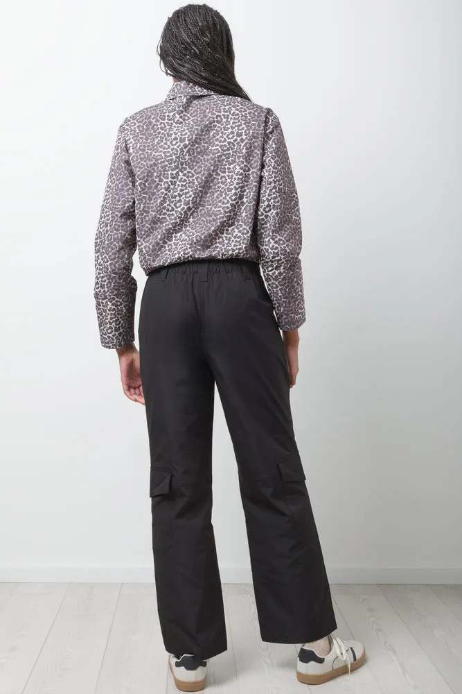 Cargo Pants With Zip Detail Black sold by Ackermas product image thumbnail 4