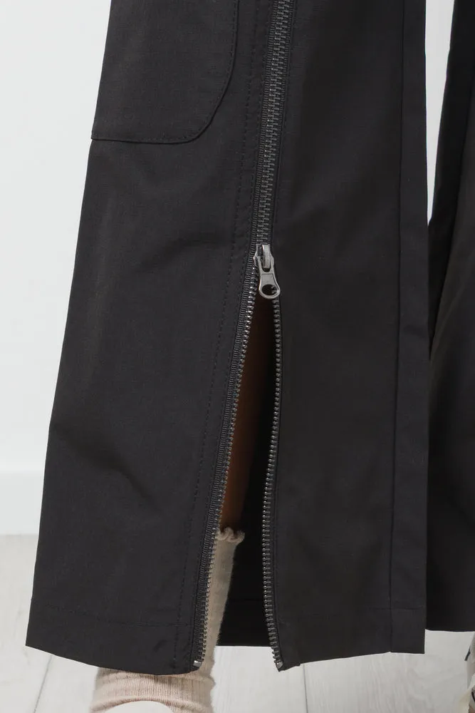 Cargo Pants With Zip Detail Black sold by Ackermas product image thumbnail 5