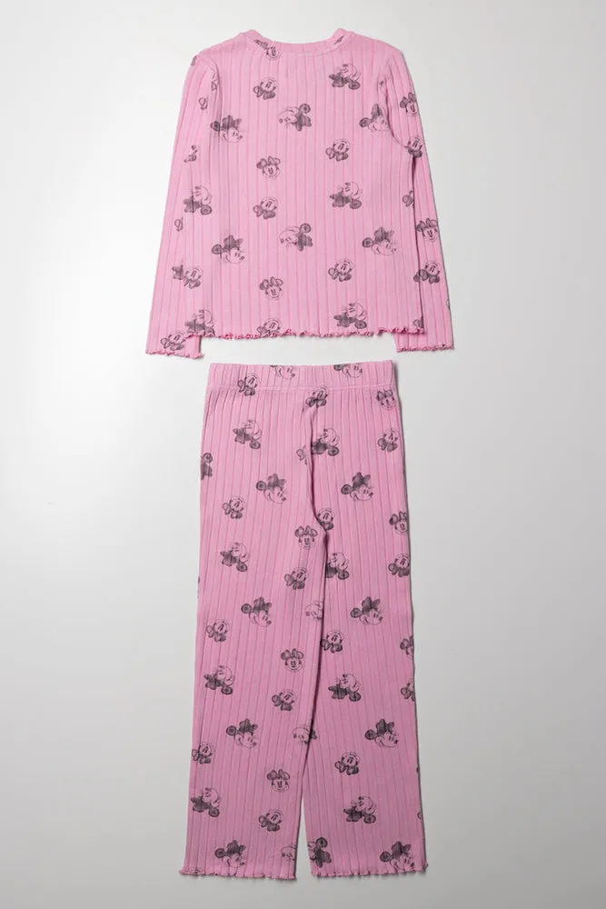 Minnie Mouse Pyjama Set Pink sold by Ackermas product image thumbnail 4