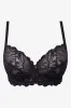 Plus Size 2 Pack Lace Non Padded Underwire Bra Black And Pink sold by Ackermas