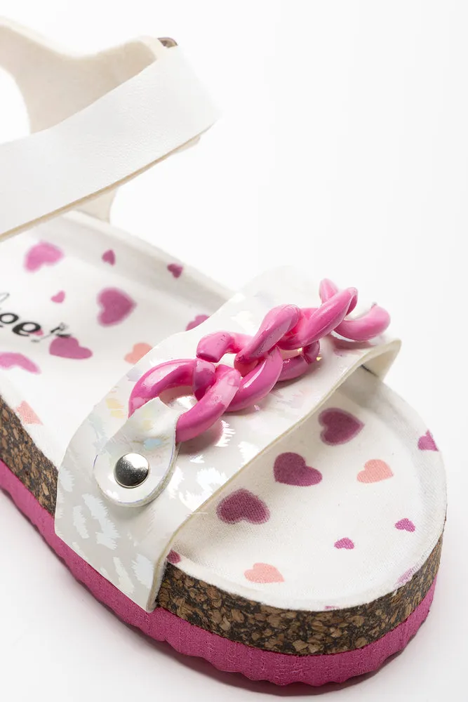 Chain Sandal White sold by Ackermas product image thumbnail 3