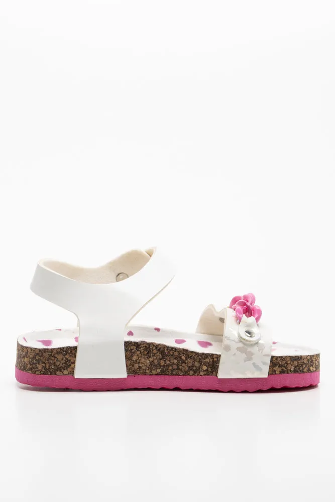 Chain Sandal White sold by Ackermas