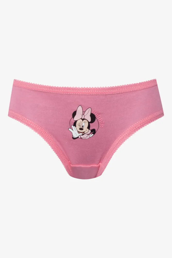 Minnie Mouse 3 Pack Bikini Panties White, Pink And Blue sold by Ackermas product image thumbnail 3