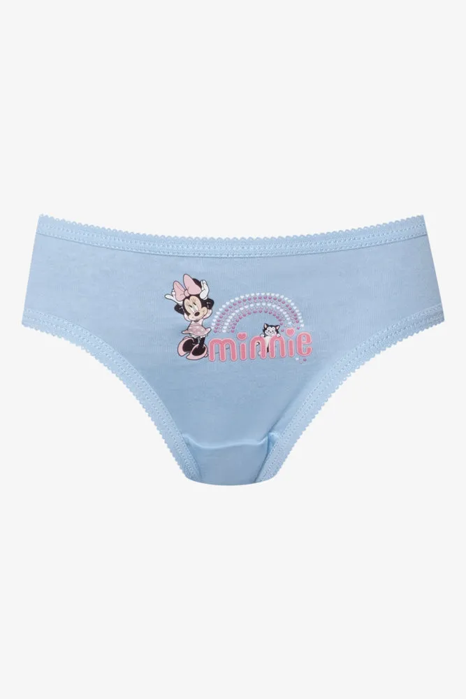 Minnie Mouse 3 Pack Bikini Panties White, Pink And Blue sold by Ackermas product image thumbnail 4