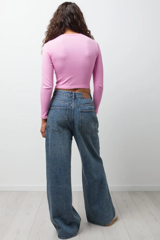 SEAMLESS LONGSLEEVE LILAC sold by Ackermas product image thumbnail 3