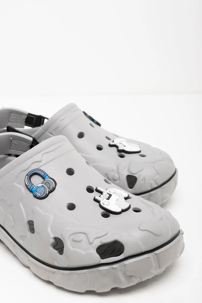 Clog With Charms Grey sold by Ackermas product image thumbnail 3