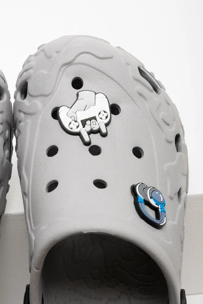 Clog With Charms Grey sold by Ackermas product image thumbnail 5