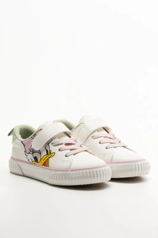RAINBOW LACES MINNIE MOUSE SNEAKER CREAM sold by Ackermas