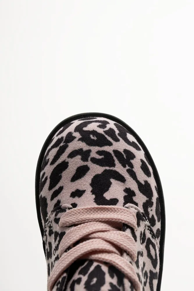 Hybrid Hightop Sneaker Leopard Print Pink sold by Ackermas product image thumbnail 5