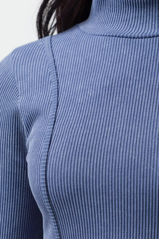 Seamless Acid Wash Top Navy sold by Ackermas product image thumbnail 4