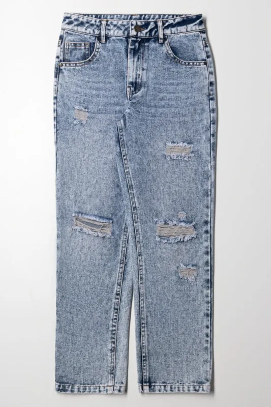 Straight Leg With Rnr Light Blue sold by Ackermas