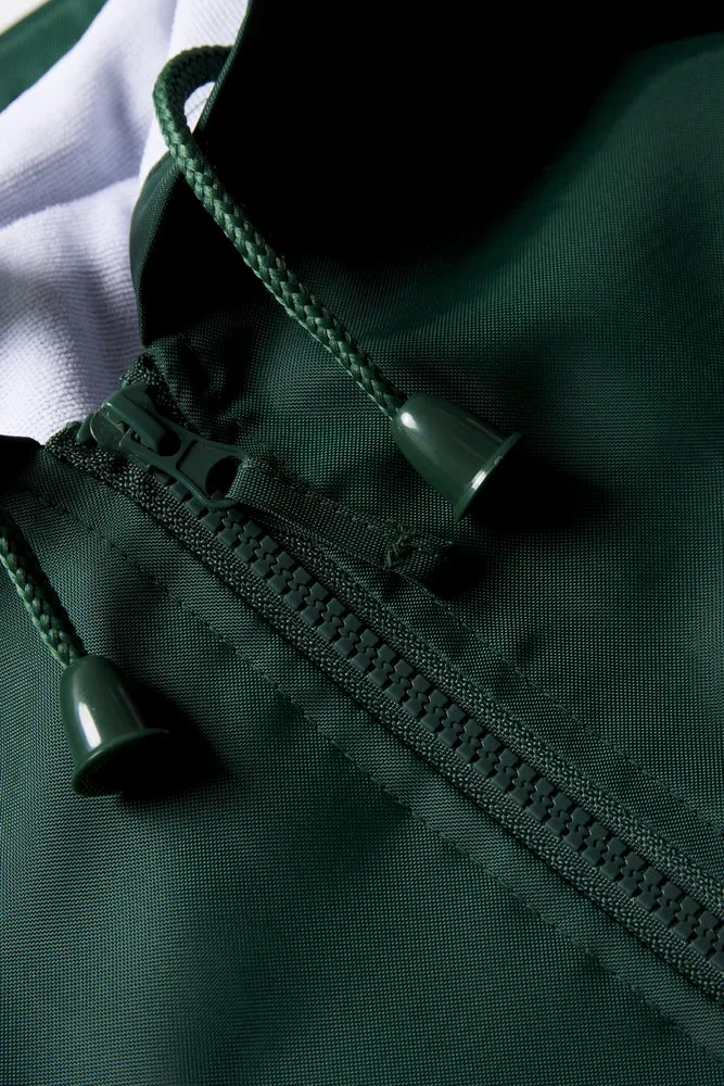 Unisex Rain Jacket Bottle Green Primary sold by Ackermas product image thumbnail 4