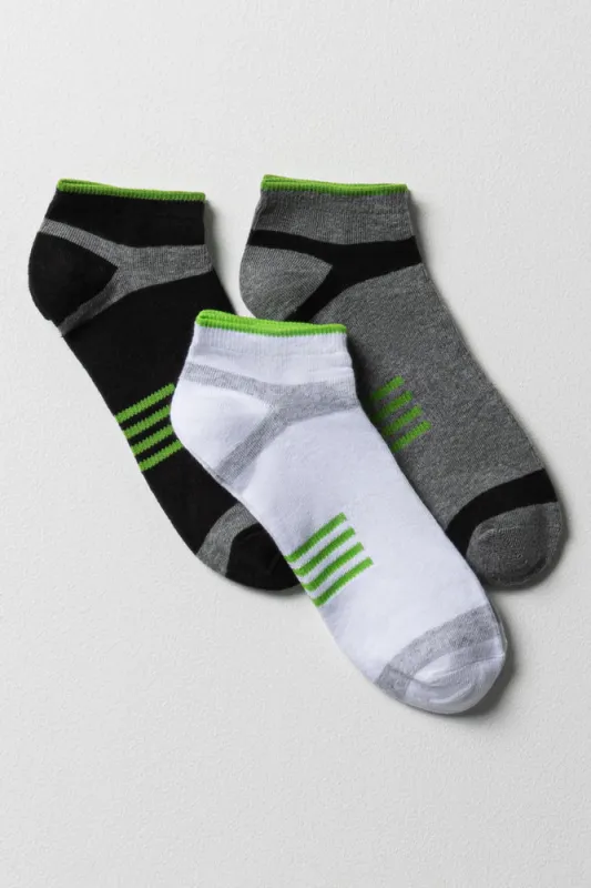 OB 3PK SPORT SOCKS S24 MULTI sold by Ackermas