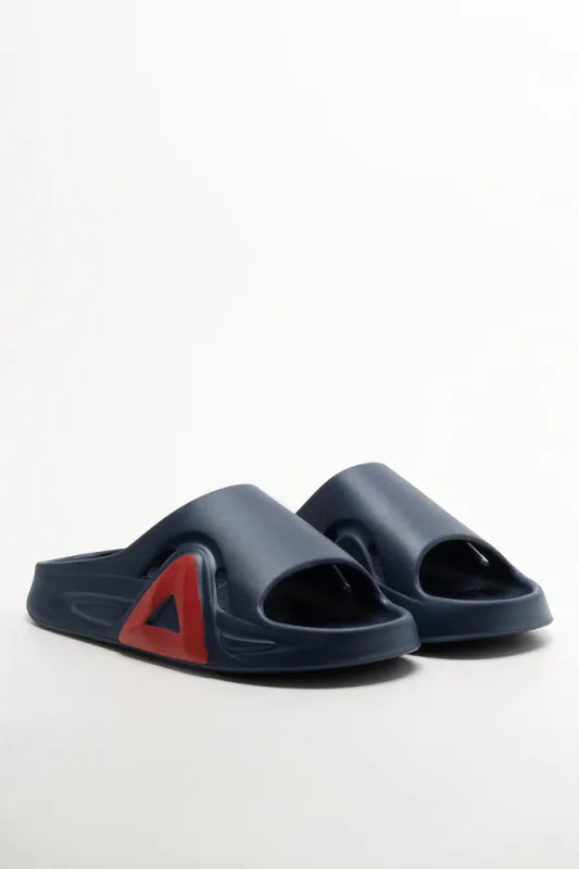 Moulded Slides Navy sold by Ackermas
