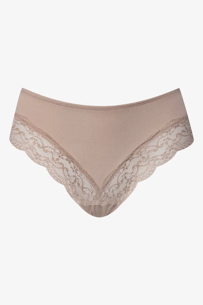 3 Pack Micro Sheen Lace Trim Brazilian Natural sold by Ackermas product image thumbnail 2